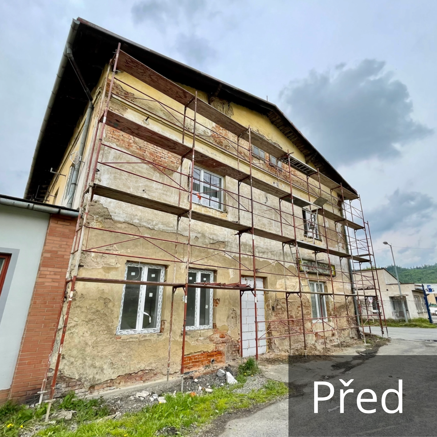 Zateplení bytového domu Úpice