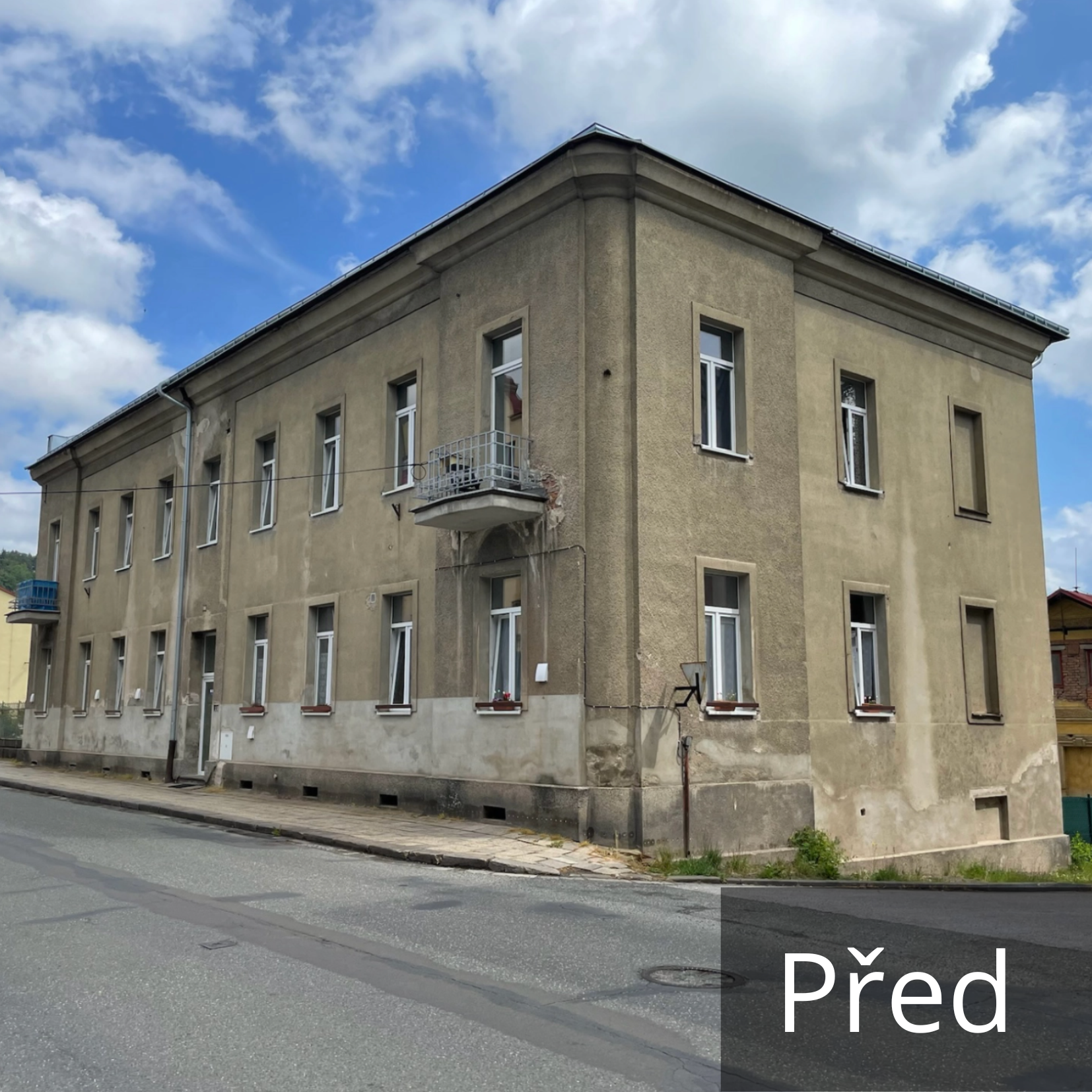 Zateplení bytového domu Chomutov